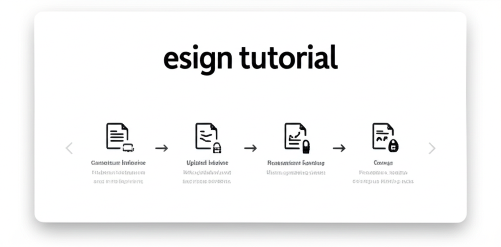 ESign Installation & Setup